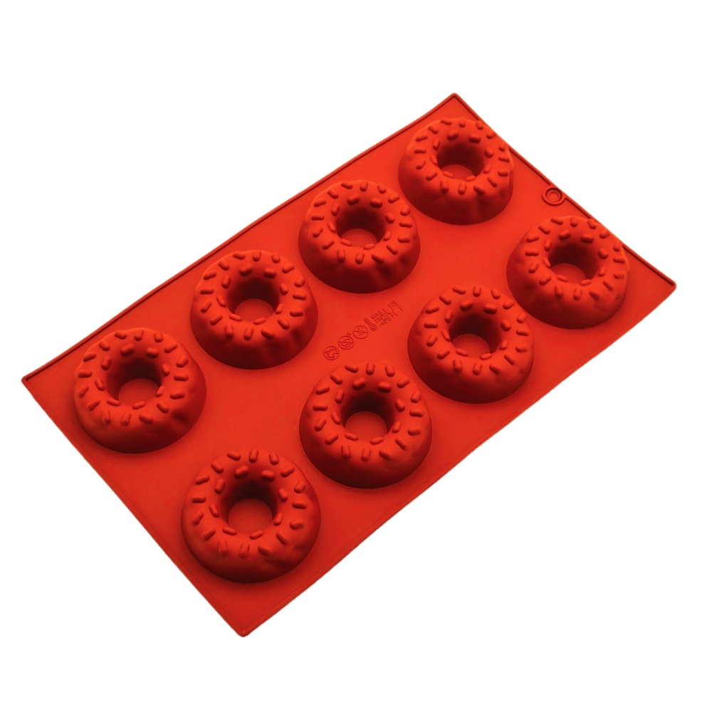 8 Hole Silicone Donut Mold Wit - Donut Mold Silicone 评论和价格