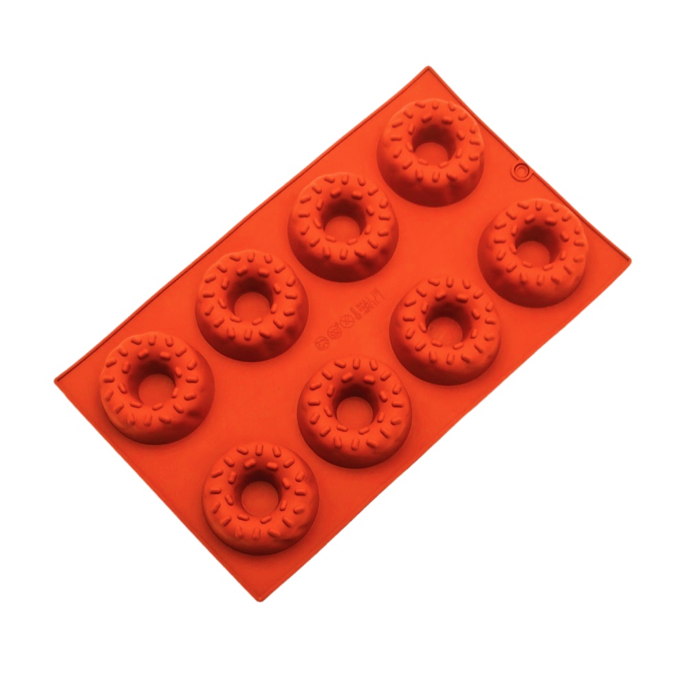 8 Hole Silicone Donut Mold Wit - Donut Mold Silicone 评论和价格